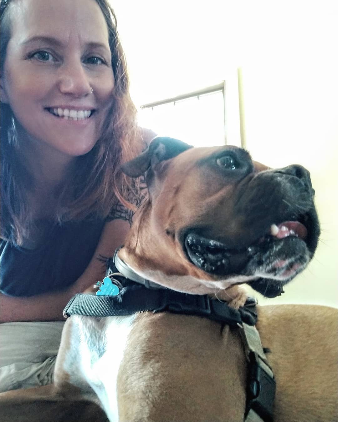 Tonya, MS, CPDT, of Trajectory Dog Training