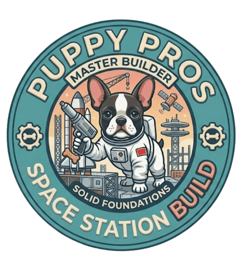 Puppy Pros Master Builder, Space Station Build program badge